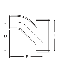 1-1/2 No Hub Combination Domestic