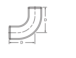 4 No Hub Elbow Domestic