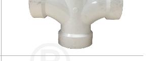 4 PVC Cross Y