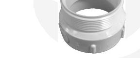 3 PVC Male Adapter