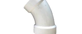 1-1/2 PVC 45° Elbow Elbow Domestic