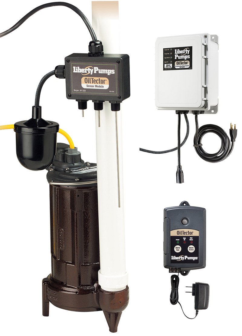Liberty ELV280 1/2 HP, Submersible Elevator Sump Pump, 115V, With Oiltector® Control And Alarm, 25' Cord