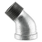 1-1/2 Galv St 45° Elbow