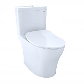 TOTO MS446234CEMGN#01 Aquia® IV Toilet - 1.28 GPF & 0.9 GPF, Elongated Bowl - WASHLET+ Connection - Slim Seat - New