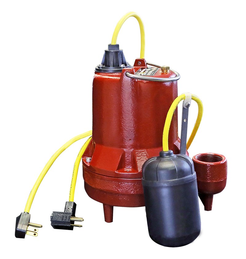 Liberty HT41A-2 4/10 HP, Submersible High Temp Sump Pump, 1 Ph, 115V, 25' Cord, 1-1/2" Discharge, Auto
