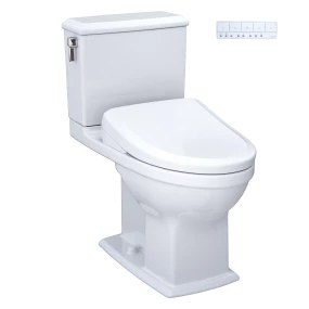 TOTO MW4944734CEMFGA#01 Connelly - WASHLET®+ S7A Two-Piece Toilet - 1.28 GPF & 0.9 GPF