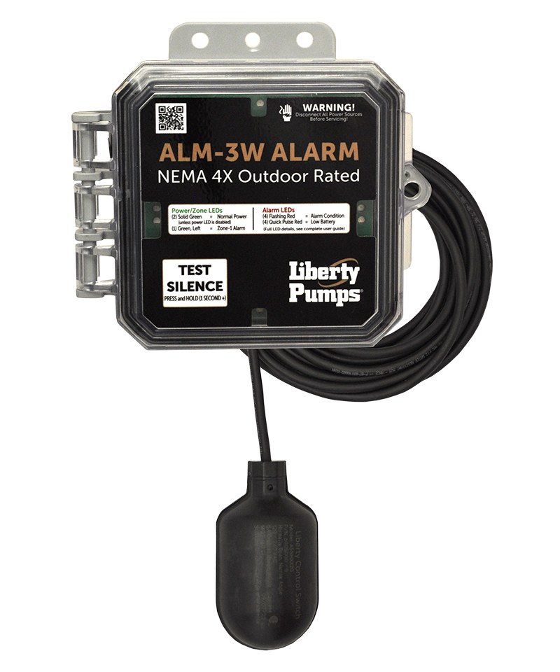 Liberty ALM-3W Alarm, Commercial Outdoor Weatherproof Nema 4X