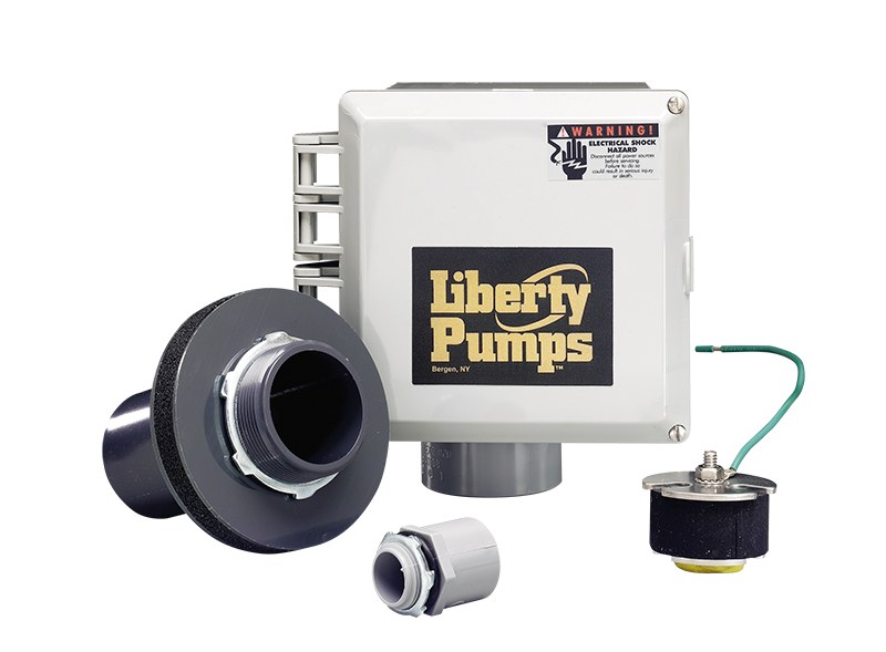 Liberty JB70-3 Junction Box, Same As Above And Includes (3) Mounted RCC8