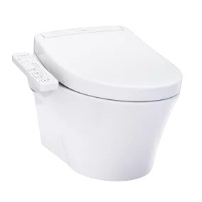 TOTO CWT4263346CMFG#MS AP WASHLET®+ S2 Wall-Hung Toilet - 1.28 GPF/0.9 GPF