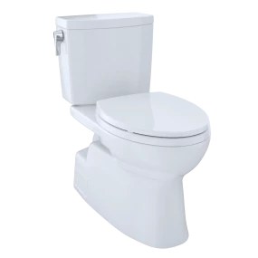 TOTO MS474124CUFG#01 Vespin® II 1G Two-Piece Toilet, Elongated Bowl - 1.0 GPF - WASHLET®+ Connection