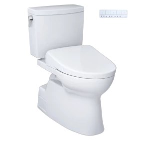 TOTO MW4744726CUFGA#01 Vespin® II WASHLET®+ S7 Two-Piece Toilet - 1.0 GPF