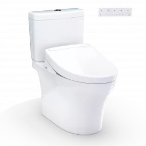 TOTO MW4463446CEMFGN#01 Aquia® IV WASHLET®+ S5 Two-Piece Toilet - 1.28 GPF/0.9 GPF - Universal Height
