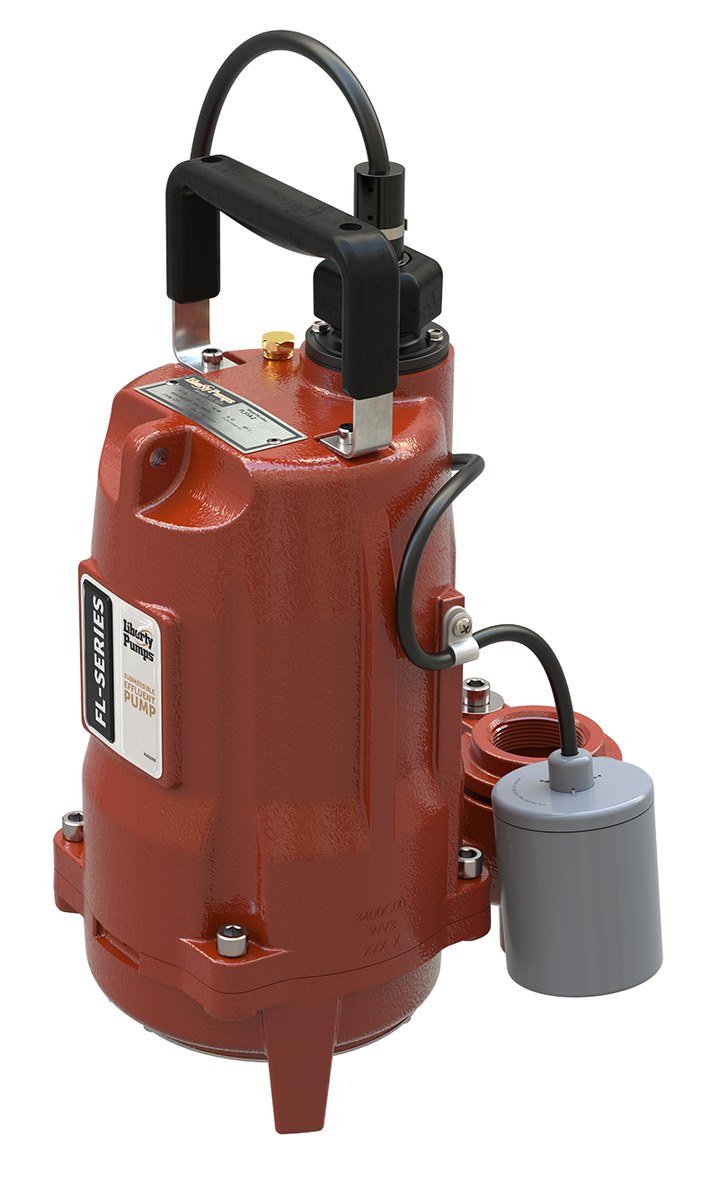 Liberty FLH61A 1/6 HP,  High Head Effluent Pump 115V 10' Cord, Automatic