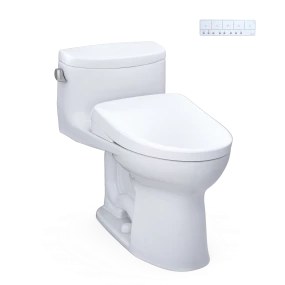 TOTO MW6344736CEFG#01 Supreme® II WASHLET®+ S7A One-Piece Toilet - 1.28 GPF