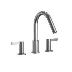 TOTO TBG11201UA#CP GF Three-hole Roman Tub Filler Trim - Lever Handles