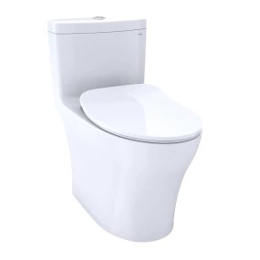 TOTO MS646234CEMFGN#01 Aquia® IV One-Piece Toilet - 1.28 GPF & 0.9 GPF, Elongated Bowl - WASHLET+ Connection Slim Seat - New