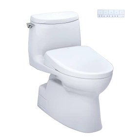 TOTO MW6144736CUFGA#01 Carlyle® II WASHLET®+ S7A One-Piece Toilet - 1.0 GPF