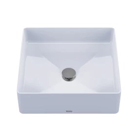 TOTO LT574#01 Arvina™ Square Vessel Lavatory