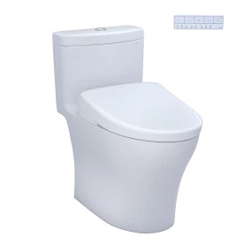 TOTO MW6464736CEMFGNA#01 Aquia® IV - WASHLET®+ S7A One-Piece Toilet - 1.28 GPF & 0.9 GPF