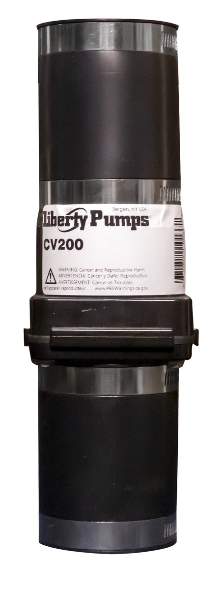Liberty CV2N1 Check Valve, Combo., 1-1/4" Or 1-1/2", Rubber Slip Connect