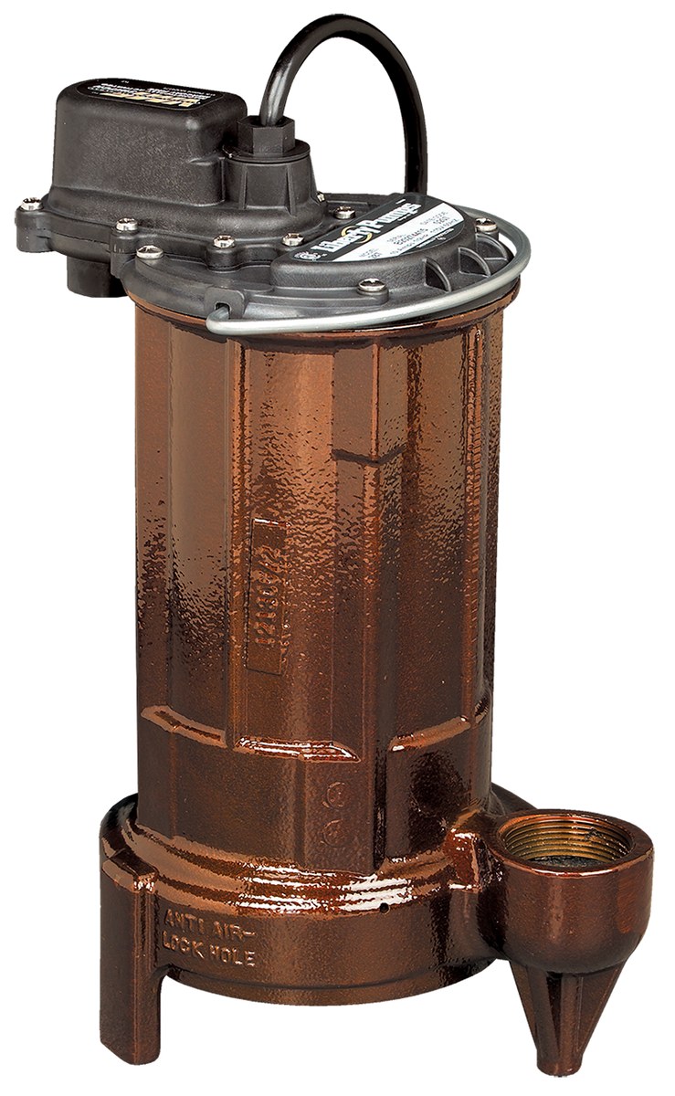 Liberty 280-2 1/2 HP, Submersible Effluent Pump, 1 Ph, 115V, 25' Cord, 1-1/2" Discharge, Manual