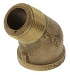 1 Brass St 45° Elbow