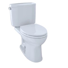 TOTO CST454CEFG#01 Drake® II Two-Piece Toilet, 1.28 GPF, Elongated Bowl