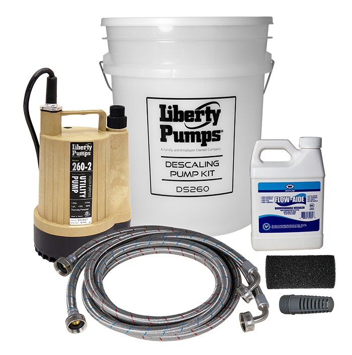 Liberty Ds260 Descaling Pump Kit, 1/6 HP, Includes Model 260-2