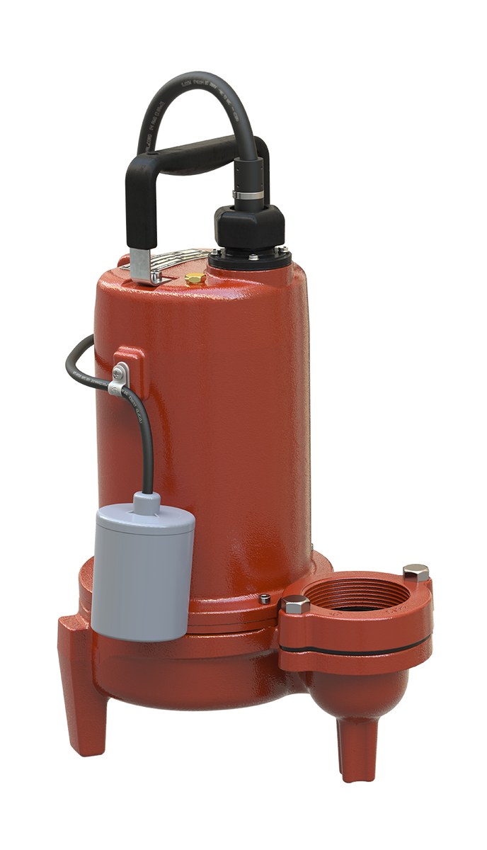 Liberty LEH202M2-2 2 HP, Sewage Pump, 1 Ph, 230V, 25' Cord, 2" Discharge, Manual