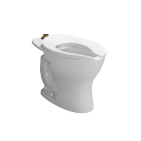 TOTO CT725CUF#01 Commercial Flushometer TORNADO FLUSH®, Top Spud Floor Mounted Toilet - 1.0/1.28/1.6 GPF, Universal Height (Reclaimed Water Option)