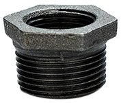 1-1/2 x 1-1/4 Black Bushing