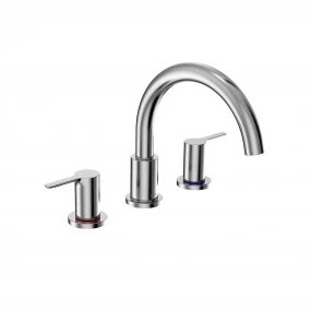 TOTO TBS01201U#CP LB Three-Hole Roman Tub Filler Trim