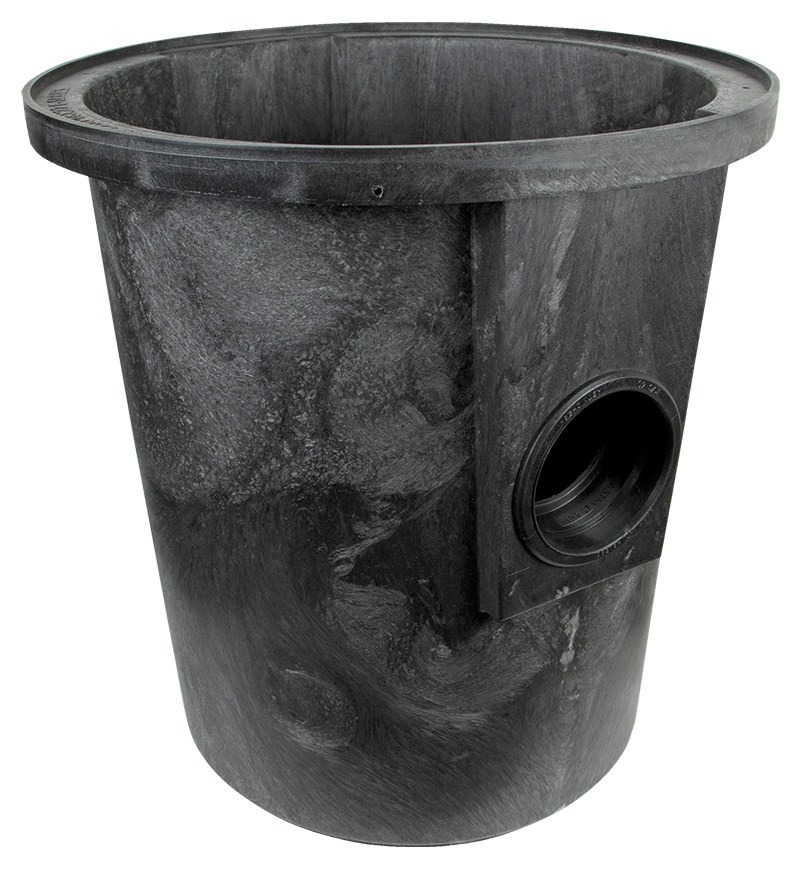 Liberty SP1830B Sump Pit, 18" x 30" Injection Molded With 4" Rubber Grommet