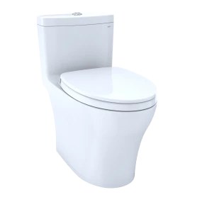 TOTO MS646124CEMFGN#01 Aquia® IV One-Piece Toilet - 1.28 GPF & 0.9 GPF, Elongated Bowl - WASHLET+ Connection - New