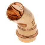1-1/4 Pro Press Street 45° Elbow Pack Of 5