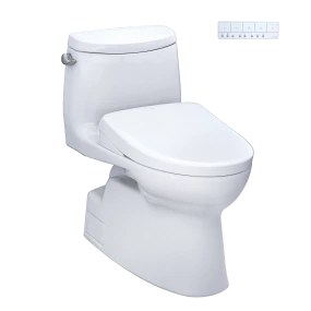 TOTO MW6144726CEFGA#01 Carlyle® II WASHLET®+ S7 One-Piece Toilet - 1.28 GPF
