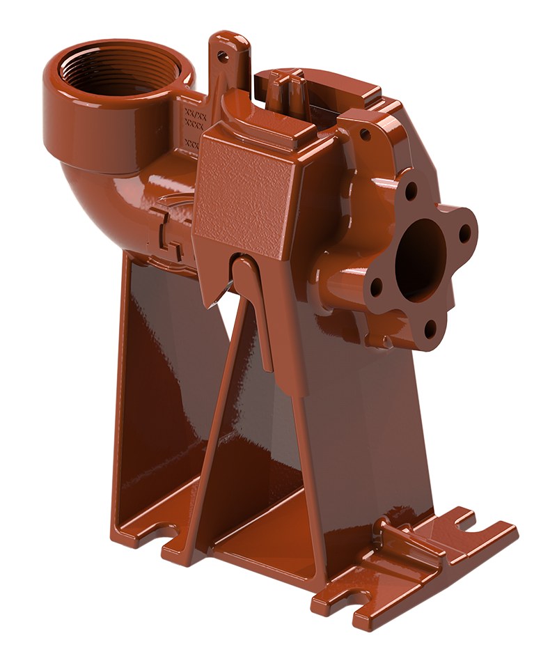 Liberty Gr30-c Guide Rail, 3" Cast Iron, Fits 3-7.5 HP Grinders