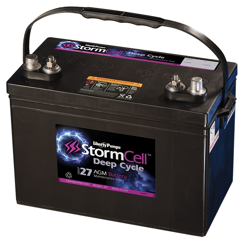 Liberty B12V31-WET Deep Cycle Battery, Stormcell® Series Wet, Size 31, 12V