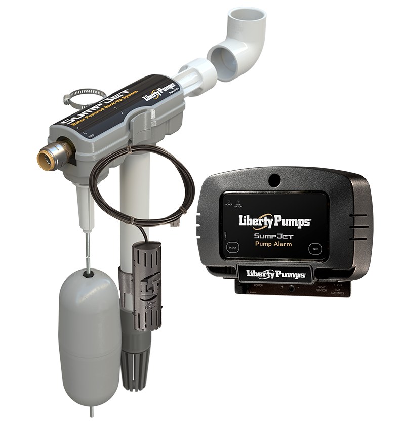 Liberty Sj10a Sumpjet® Water Powered Back-up Emergency Effluent Sump Pump With Alarm