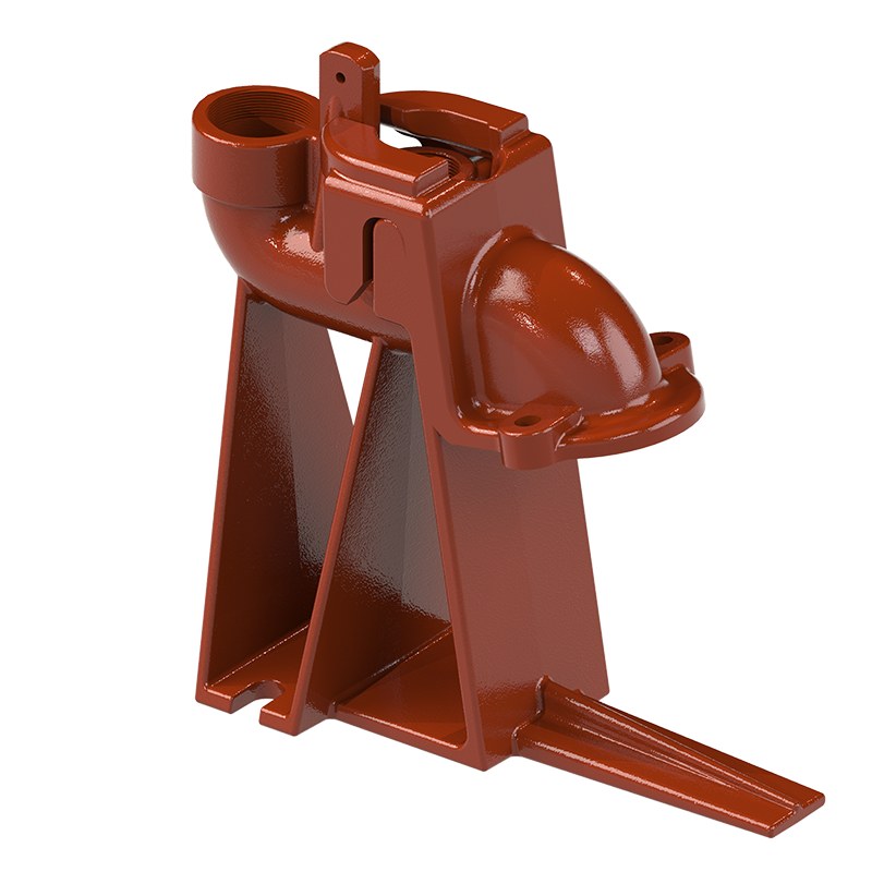 Liberty GR22-FL Guide Rail Base, Cast Iron, 2" Discharge, Fits FL100, FL150 And FL200-series Pumps