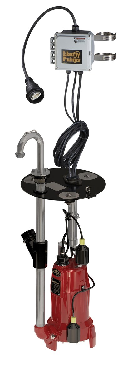 Liberty LSG202-REX 2 HP, Grinder Pump Retro-fit For E/one® GP2000 & D-series, 1 PH, 208-230V, 10' Cord, 1-1/4" Discharge, Auto
