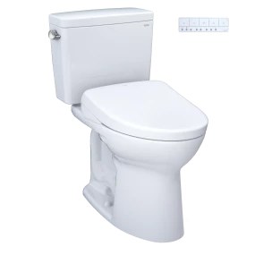 TOTO MW7764726CSGA#01 Drake® WASHLET®+ S7 Two-Piece Toilet - 1.6 GPF