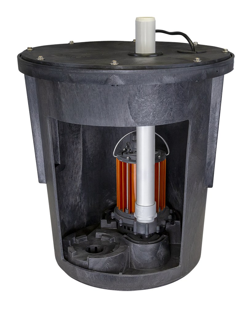 Liberty SPAC-237 Assembled Sump Kit, 1/3 HP Model 237, 18" x 22" Basin With Cover