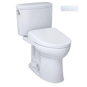 TOTO MW4544726CEFGA#01 Drake® II WASHLET®+ S7 Two-Piece Toilet - 1.28 GPF