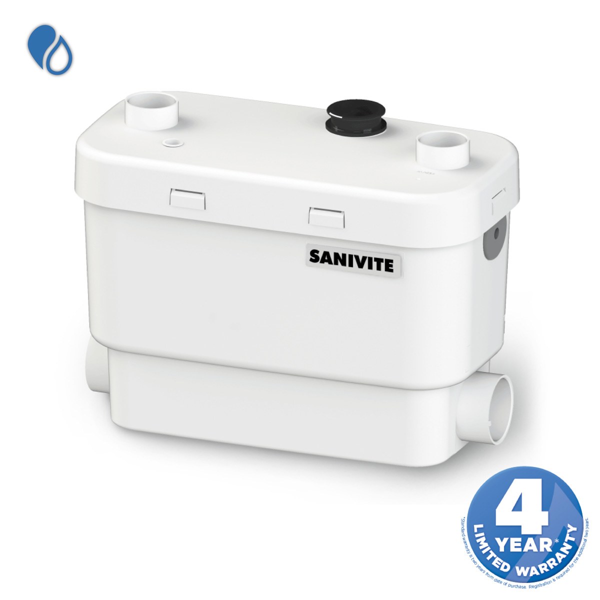 Saniflo Sanivite® 008 Gray Water Drain Pump for Kitchen & Laundry
