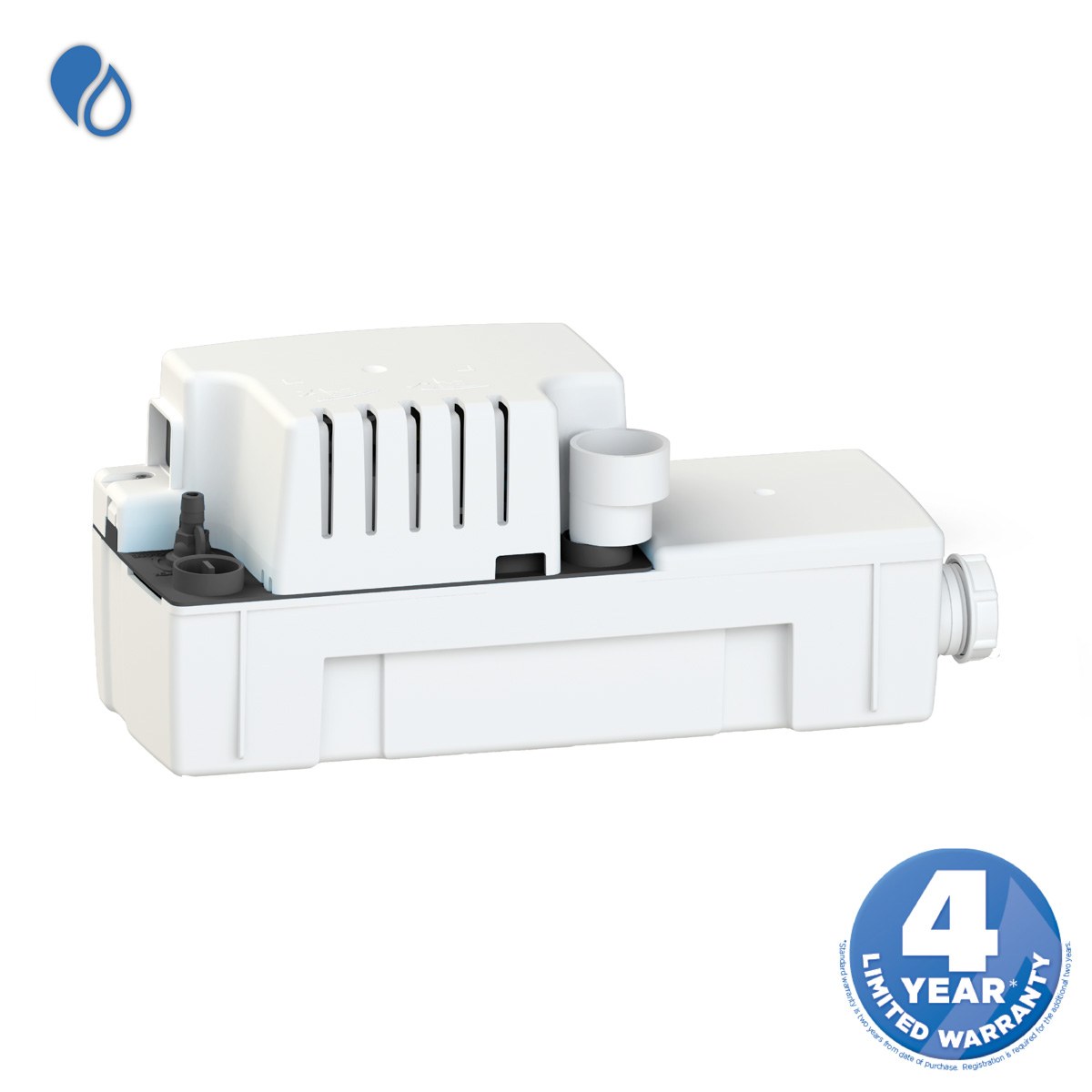 Saniflo Sanicondens® Best Flat 044 Low-Profile Condensate Pump with Neutralizer