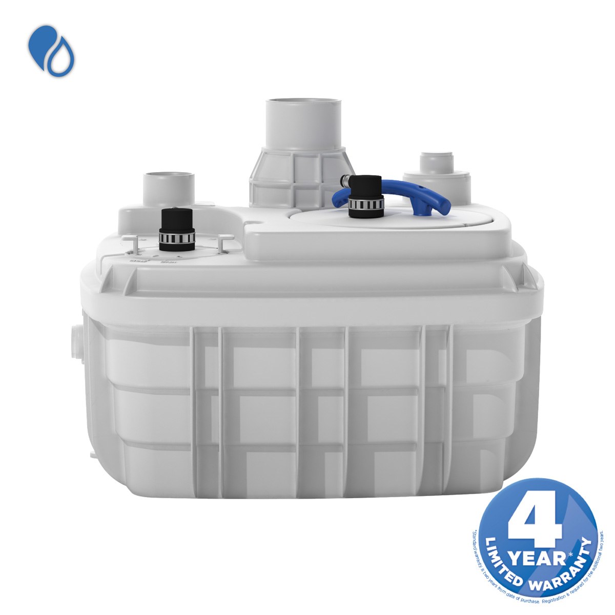 Saniflo Sanicubic® 1 VX 049 Simplex Vortex Lift Station, 2" Solids, 1.5 HP, 240V