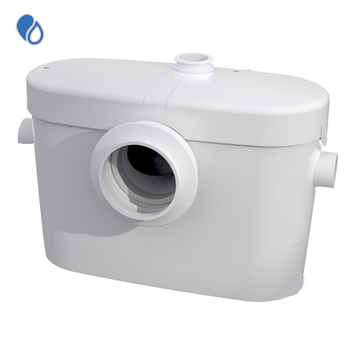 Saniflo Saniaccess® 2 081 Macerating Pump for Half Bathroom (Toilet + Sink)