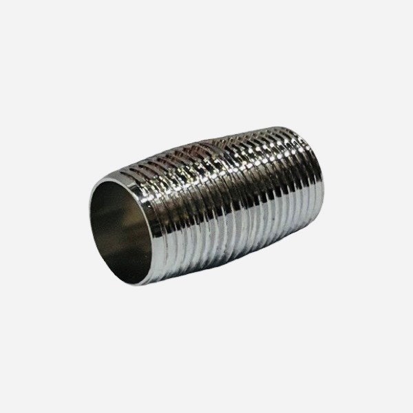 3/8 x Close *Lead-Free* Chrome-Plated Nipple 0302502