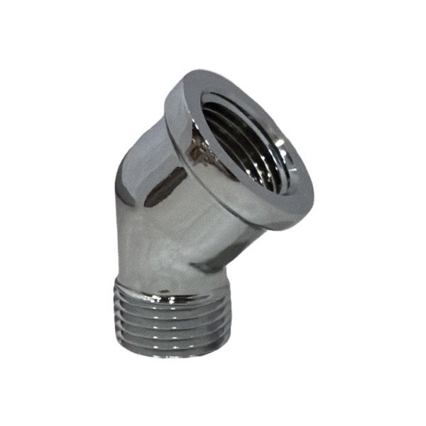 1/2" Chrome-Plated Street 45 Elbow (Lead-Free) 0341608